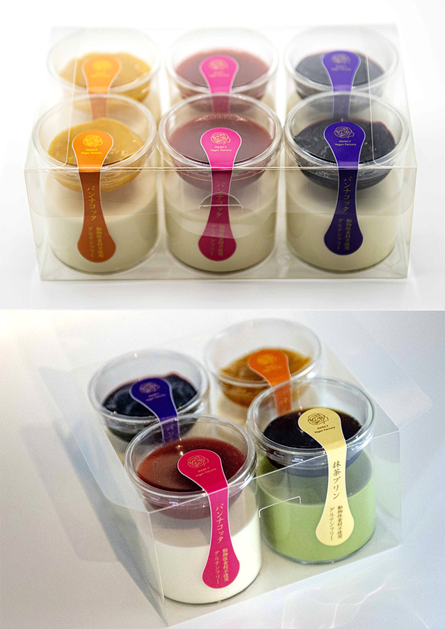 パンナコッタ、抹茶プリン